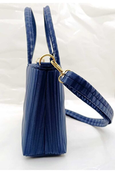 MAC&MOS Women's Navy Blue Shoulder Bag