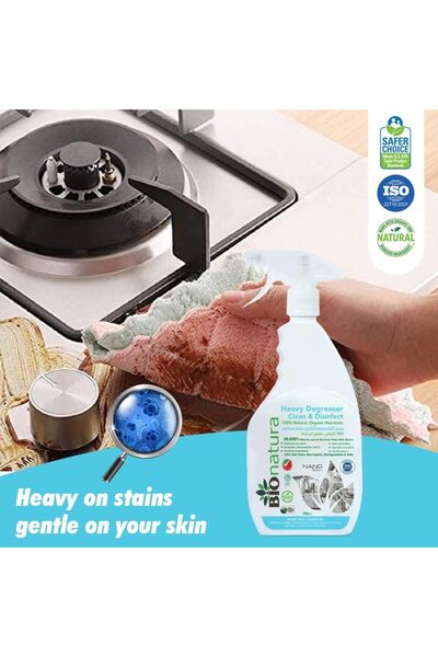 Bionatura Heavy-Duty Degreaser - 750ml (Eco-Friendly, Non-Toxic)