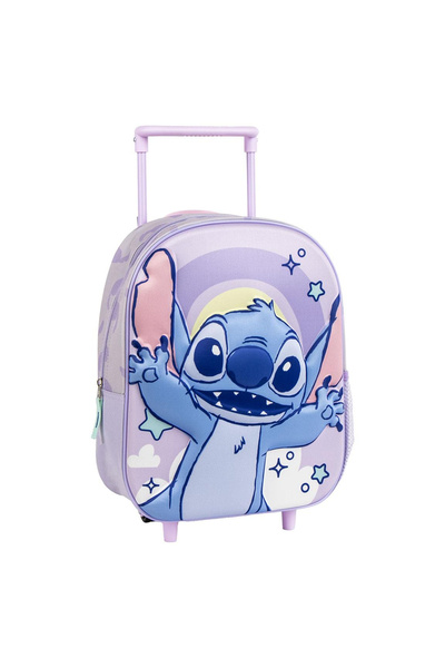 Lilo & Stitch 3D kindergarten trolley, 1 compartment, , Star, 31x25x10 cm
