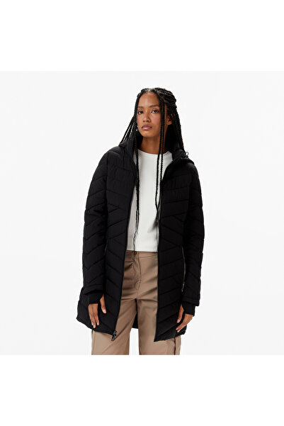 Nautica Kadın Siyah Su İtici Özellikli Mont