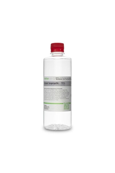 Vetter Alcool izopropilic 70%, 500 ml dezinfectant pentru mâini fără contact ...