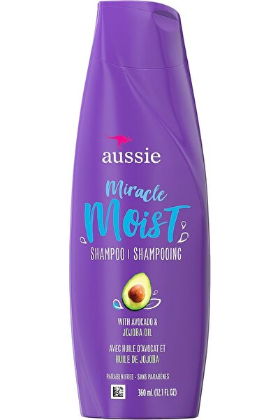 Aussie Miracle Moist Shampoo With Avocado & Australian Jojoba Oil (Paraben Fr...