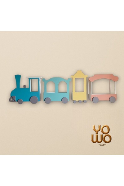 Talya Wood Neşeli Tren Kitaplık