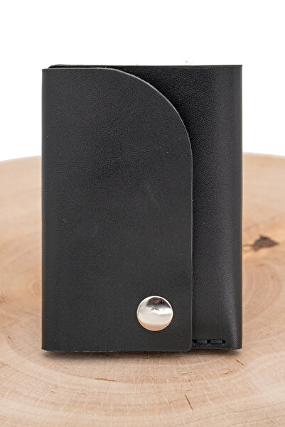 tudorAce Minimalist black wallet for new ID card