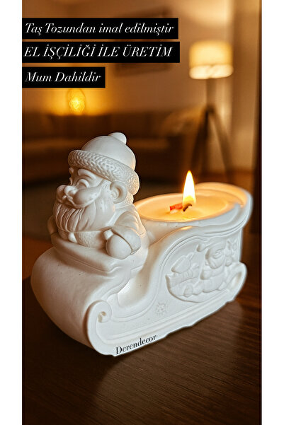 DEREN Noel baba boyama aksesuar hobi obje biblo yılbaşı