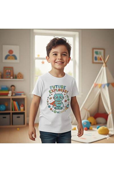 Tiny and Co تي شيرت للأطفال من Future Explorer مطبوع