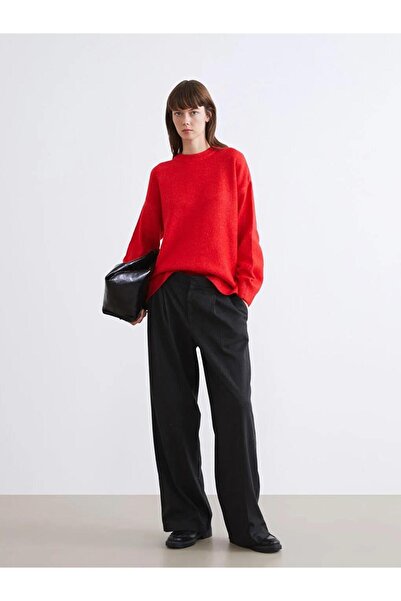 LC Waikiki Pulover tricot pentru femei cu gât rotund (W5)