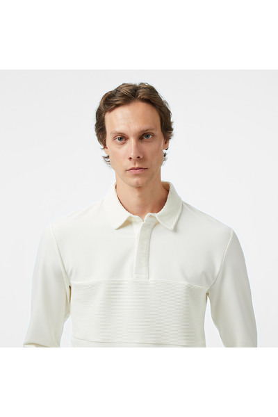 Nautica Ανδρικό μπλουζάκι με μακρυμάνικο κλασικό γιακά πόλο