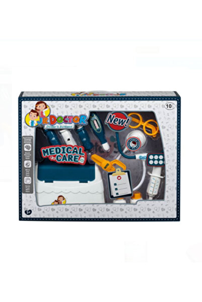 OEM Role Play Toy – Doctor Set with Sounds and Lights, 10 Pieces, 3 Years+