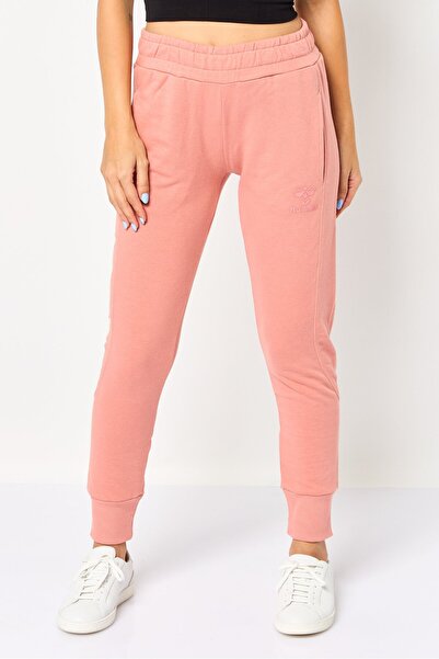 hummel Women Sportswear Fit Training Sweatpants, Dusty Pink
