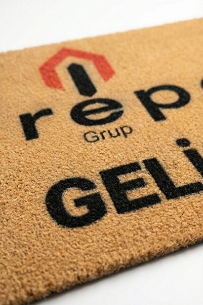 Valerine Life Velür Coco Appearance Personalized Company Logo Home Office Workplace Door Mat 45X70Cm