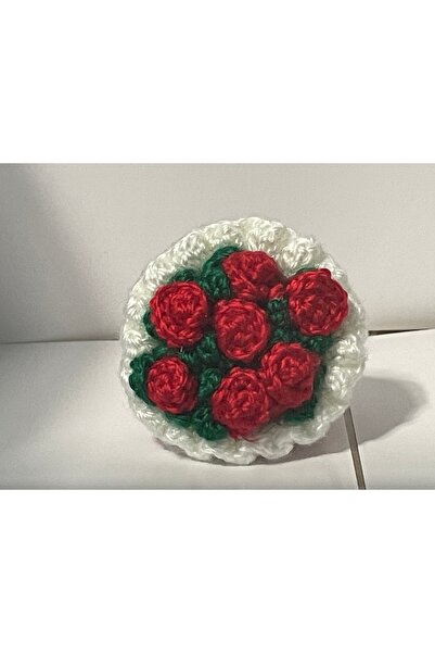 Bestway ve Diğeri سلسلة مفاتيح بنمط زهور هدية مخيطة يدويًا