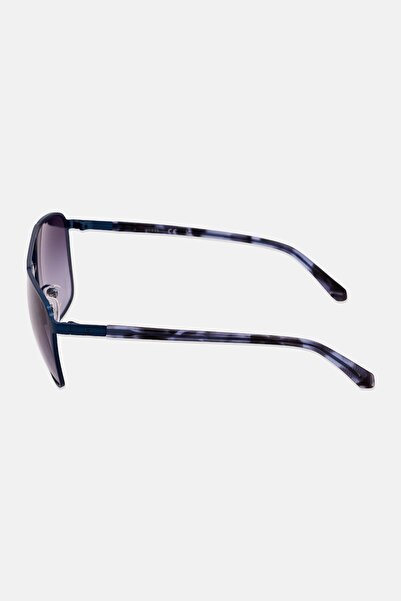 Guess Men GU0021091W60 Aviator Sunglasses, Blue