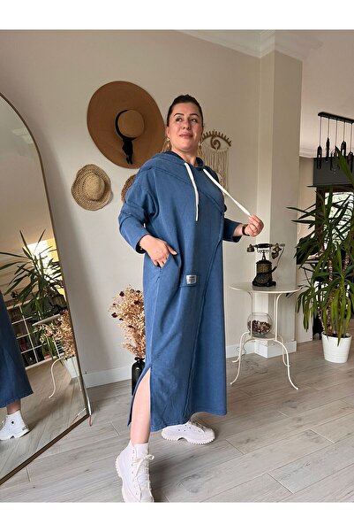 MJORA 100% Cotton 2-Thread Oversized Miki Printed Dress