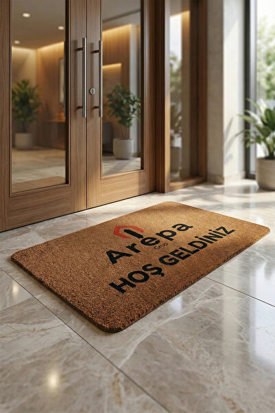 Valerine Life Velür Coco Appearance Personalized Company Logo Home Office Workplace Door Mat 50X90Cm