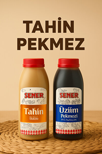 Şener %100 Tahin (500 gr) & %100 Pekmez (650 gr)