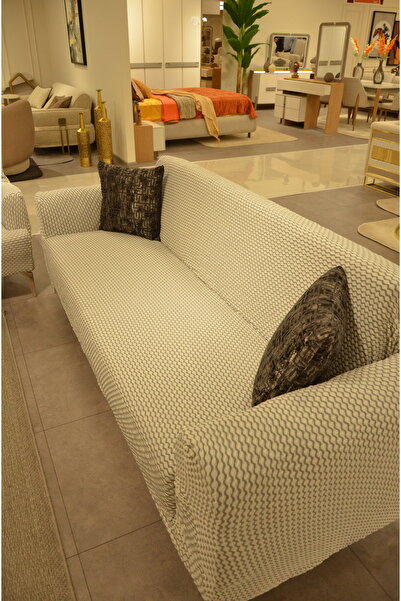 SENNORA 3.3.1.1 Sofa Cover Set - Stretch - Slipcover - Sofa Cover