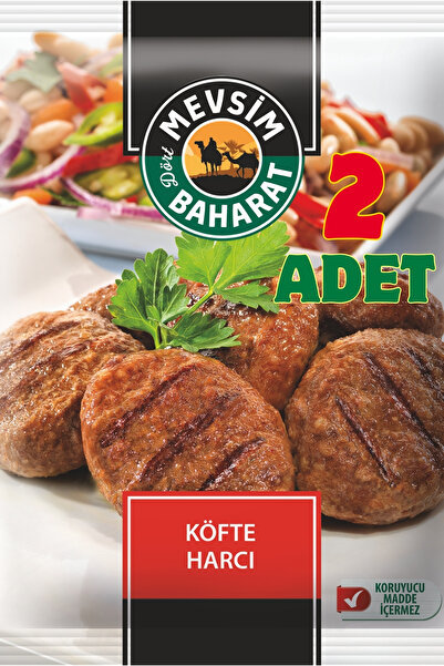 Dört Mevsim Baharat Köfte Harcı 100gr x 2 Adet – Pratik Yumuşak ve Lezzetli Köfteler