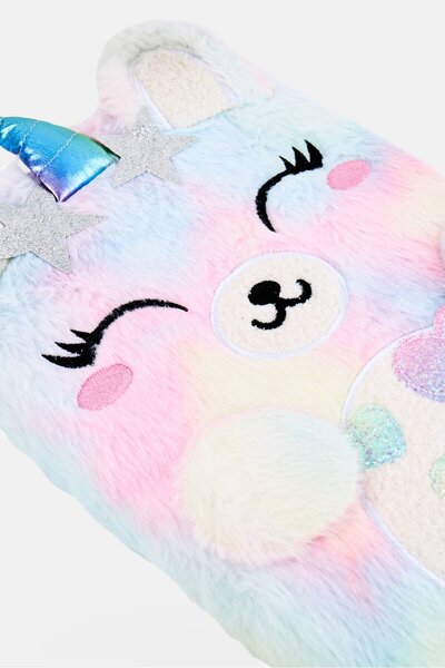 Votum Large Unicorn Furry Sketchbook, Multicolor