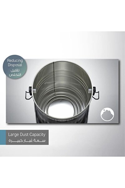 PANASONIC Drum Vacuum Cleaner, Mc Yl633, 2000W, Anti Bacteria Filter, 21L Dust Capacity Black