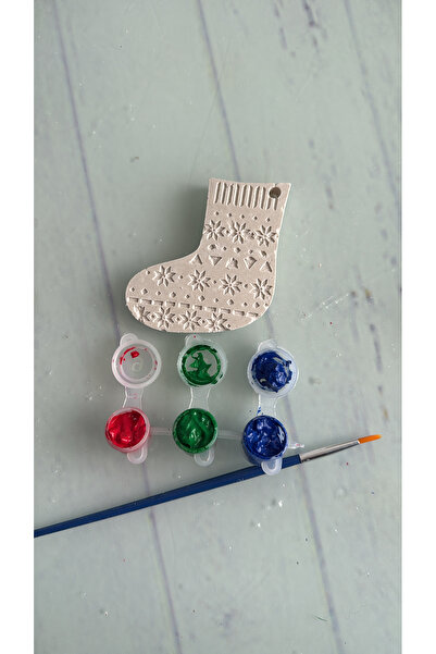 SÜSLÜTASARIM Taş boyama seti (tekli) hediyelik