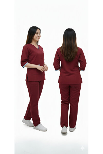 AL JAMIL طقم زي الخادمة، فستان الخادمة والمربية