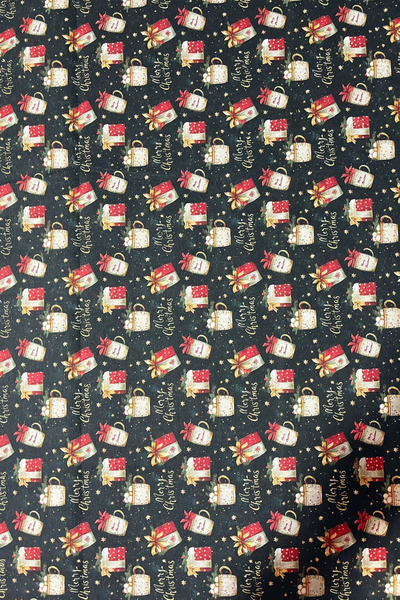 Soft Kare New Year Themed Linen Textured Liquid-Proof Tablecloth – Stylish and Durable