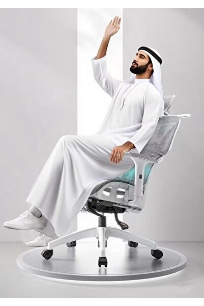 mumtaz sa Ergonomic Computer Chair, Comfortable Office Desk Chair with Adjustable Height & Back Support