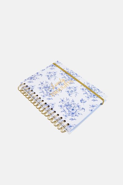 Votum Lovely Thoughts Spiral Notebook, Multicolor