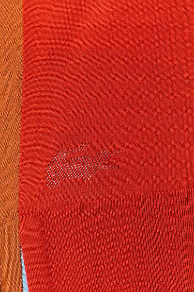 Lacoste Women Round Neck Textured Sweater, Multicolor