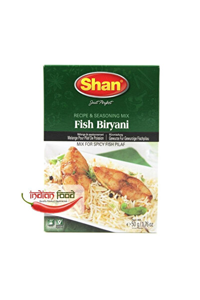 Shan Biryani de pește (condiment pentru pește cu orez) 50g