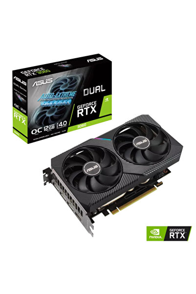 ASUS Dual GeForce RTX™ 3060 V2 OC Edition 12GB GDDR6 Graphic Card