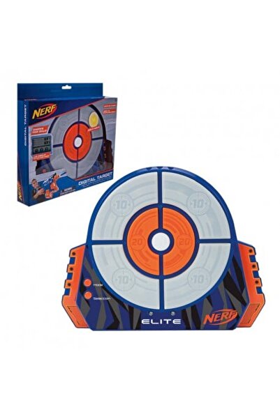 Nerf Elite Digital Electronic Target, LCD Screen with Lights and Sounds, 3 Game Modes, Competition