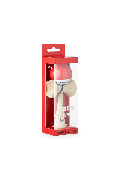 KROM KENDAMA POP LOL RED ORIGINAL - Sticky Clear