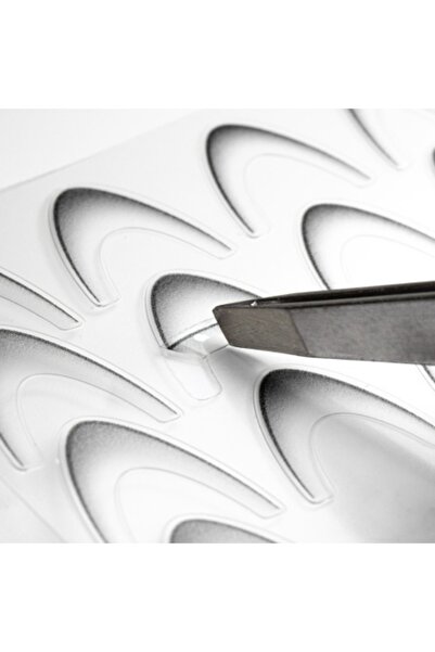 GIRLS CORNER Sticker Ombre French Smile Black