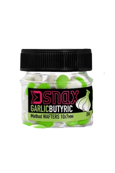 DELPHİN SNAX Wafters Hook Boilies, Garlic & Butter, 10x7 mm