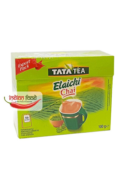 TATA TEA Pliculețe Elaichi Chai (Ceai negru indian cu cardamom) 50 pliculețe