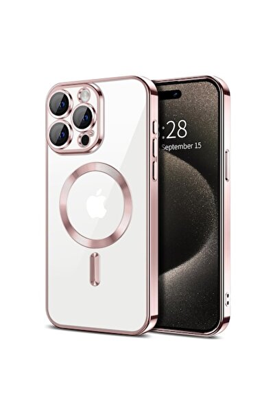 Gekko Mobile Carcasă magnetică din silicon pentru iPhone 15 Pro Max cu inel M...