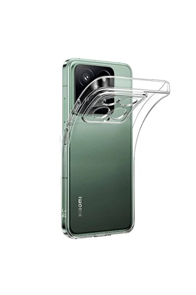 Gekko Mobile Θήκη σιλικόνης για Xiaomi 14T, Classic Premium 2mm, Διαφανής