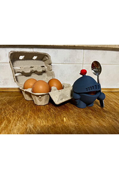 HasFar Tech 4-Piece Presentation Tray Knight Egg Cup