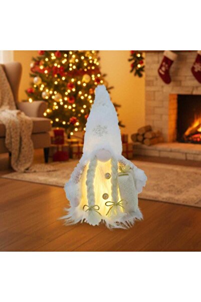 HOFF Christmas figurine Elf Rudolph, 1 LED, warm light, battery powered, H 30 cm