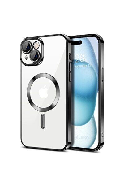 Gekko Mobile Μαγνητική θήκη σιλικόνης για iPhone 15 Plus με ενσωματωμένο δακτ...