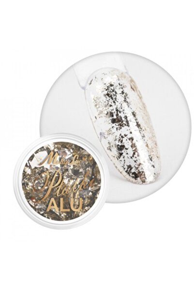 GIRLS CORNER Nail decoration MollyLac Alu flakes No. 9