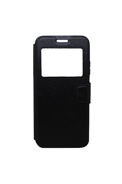 OEM Husă de protecție tip carte cu clapă pentru Samsung Galaxy J5 (2016) - Neagră