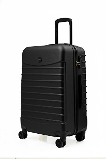 louisiana polo Orta Boy Valiz 4x2 Teker Siyah-Siyah 1168