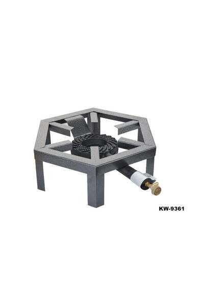 The comprehensive house موقد غاز سداسي كبير ذو شعلة واحدة - موقد ذو شعلة واحدة