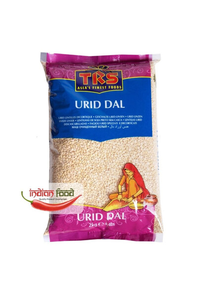 TRS Urid Dal spălat (linte albă fără coajă) 2kg