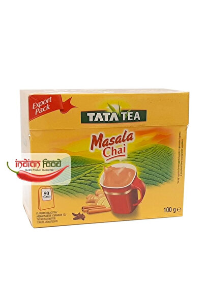 TATA TEA Pliculețe Masala Chai (Ceai Masala cu mirodenii indiene) 50 de plicu...