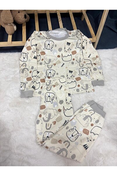 Seçkin Baby Soft Animals Pajama Set