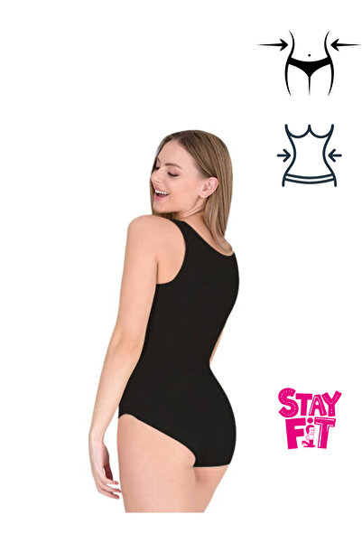 PeraFitoll Thick Strap Snap Fastener Slimming Shapewear Corset